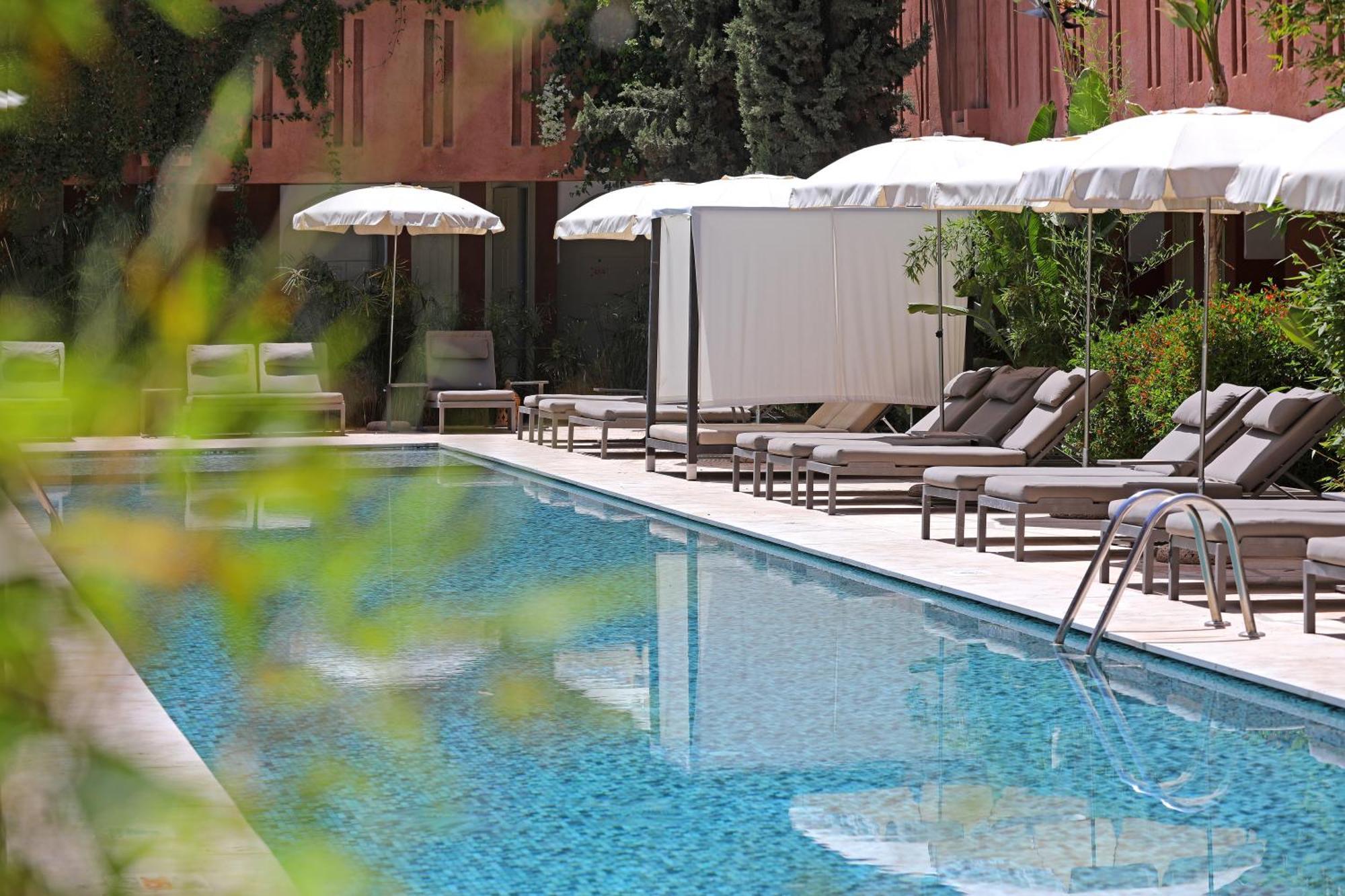 Kenzi Club Agdal Medina Ξενοδοχείο Lahebichate Εξωτερικό φωτογραφία The swimming pool at the hotel