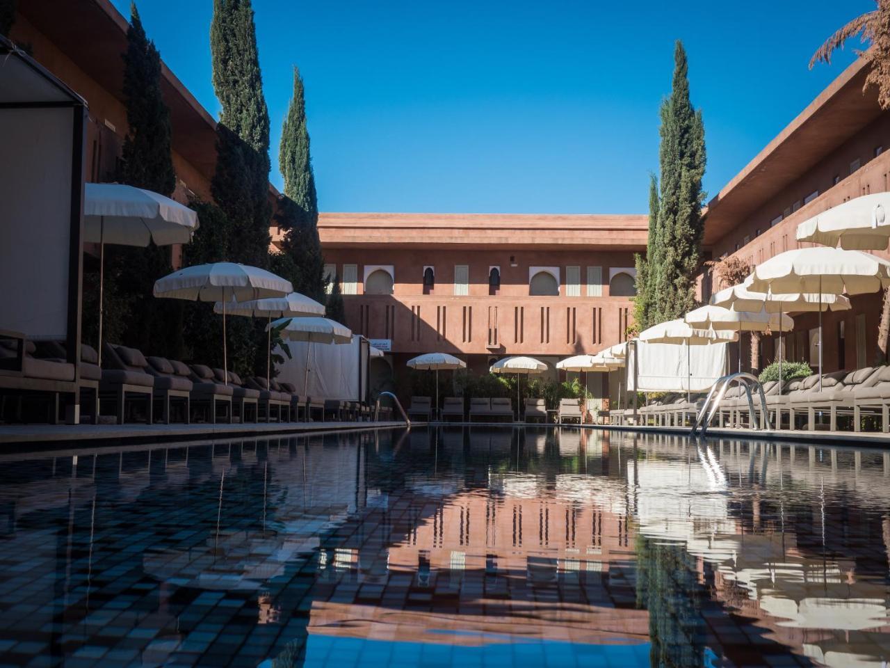 Kenzi Club Agdal Medina Ξενοδοχείο Lahebichate Εξωτερικό φωτογραφία The pool at the hotel